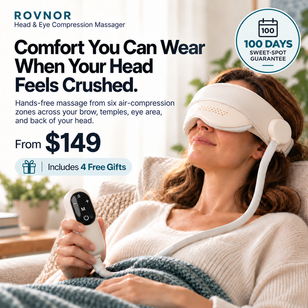 Rovnor Head & Eye Compression Massager