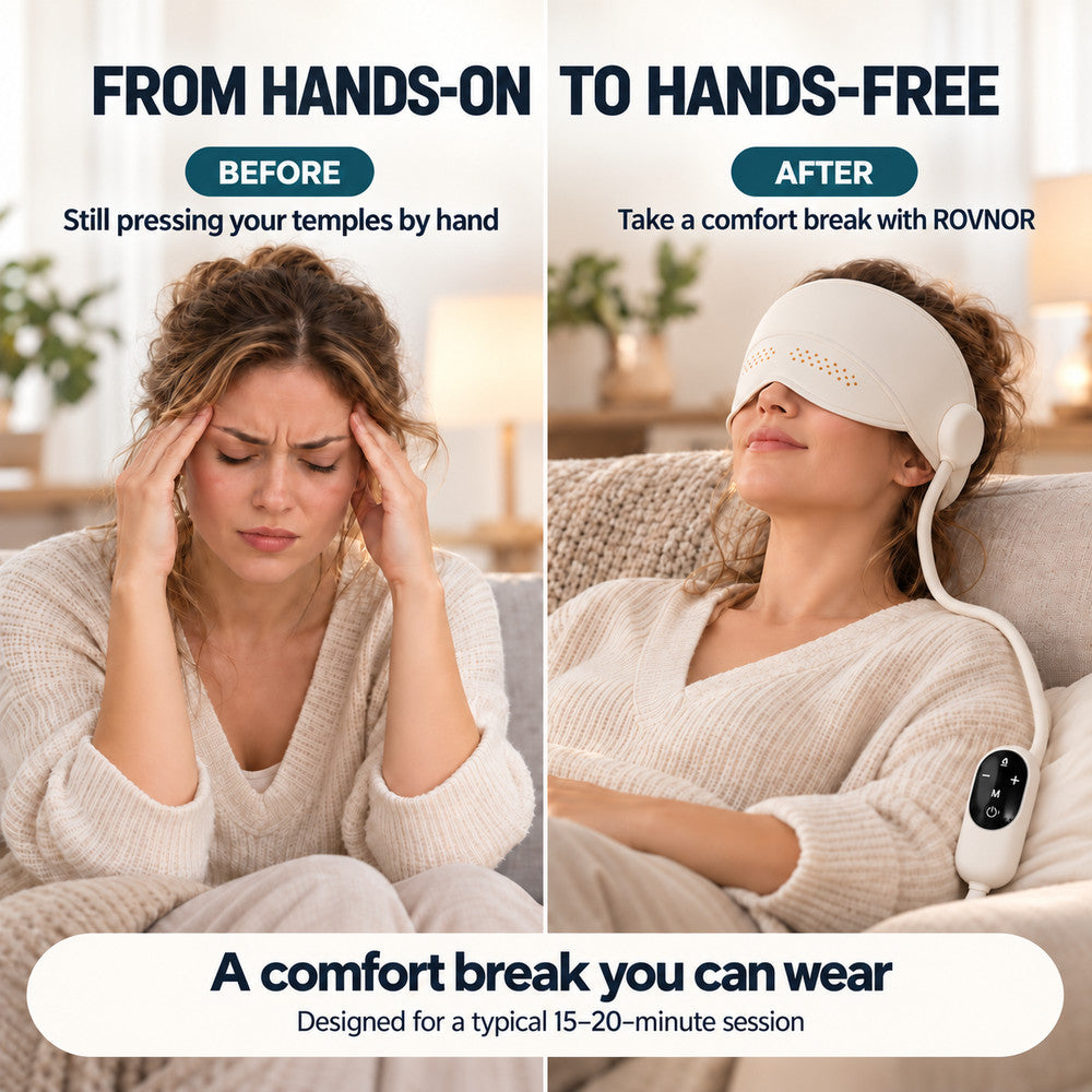 Rovnor Head & Eye Compression Massager