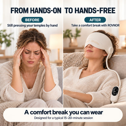 Rovnor Head & Eye Compression Massager