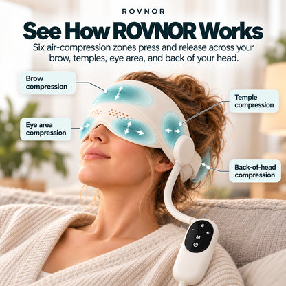 Rovnor Head & Eye Compression Massager