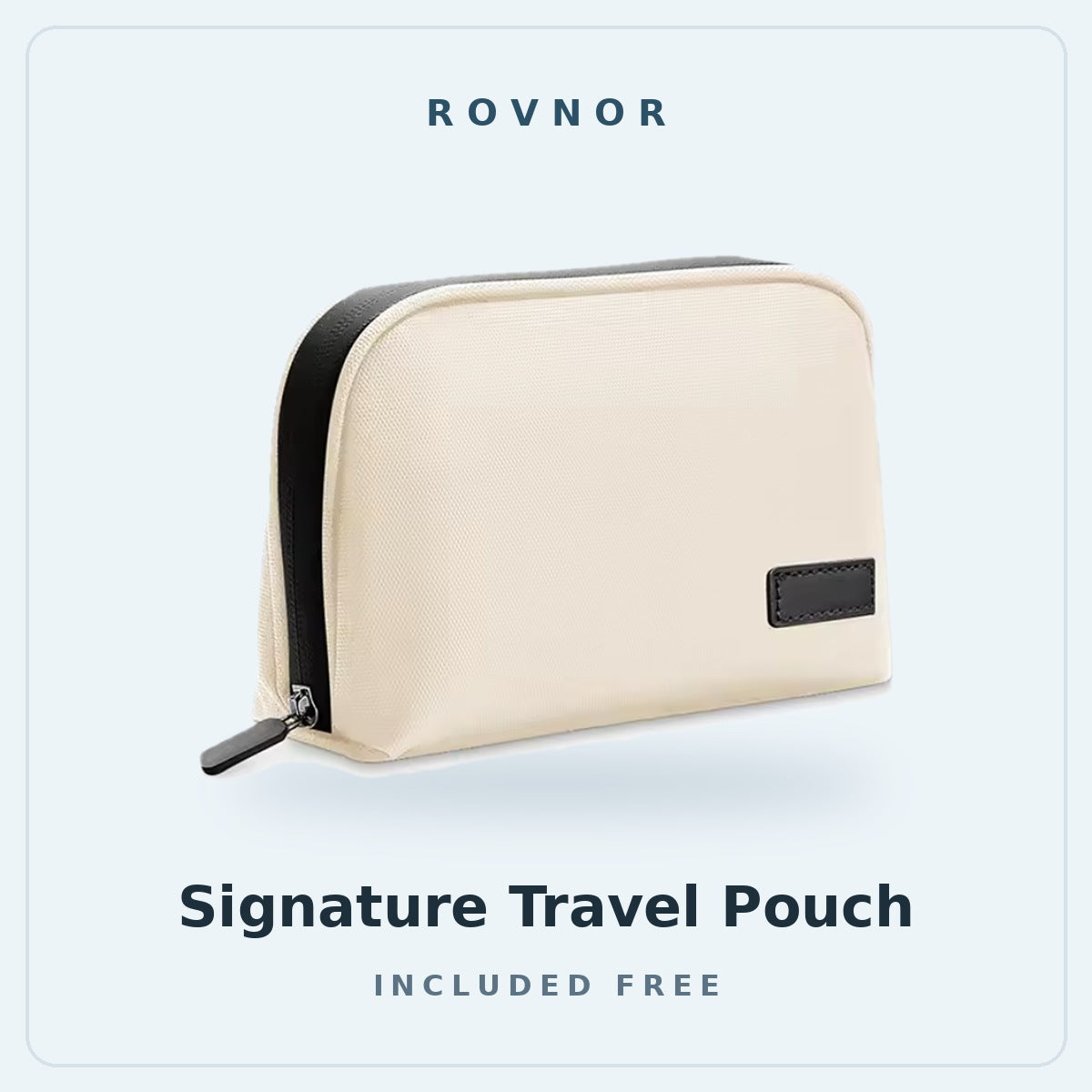 Rovnor Signature Travel Pouch, included free